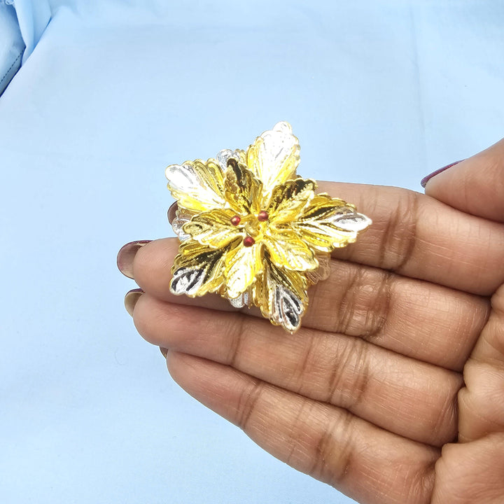 Silver Pooja flowers
