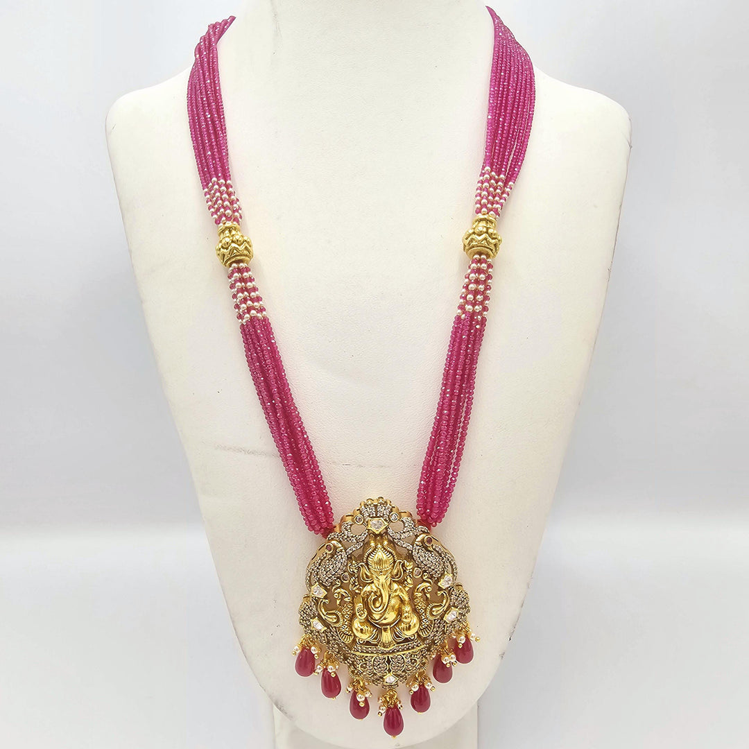 Victorian Moissanite necklace