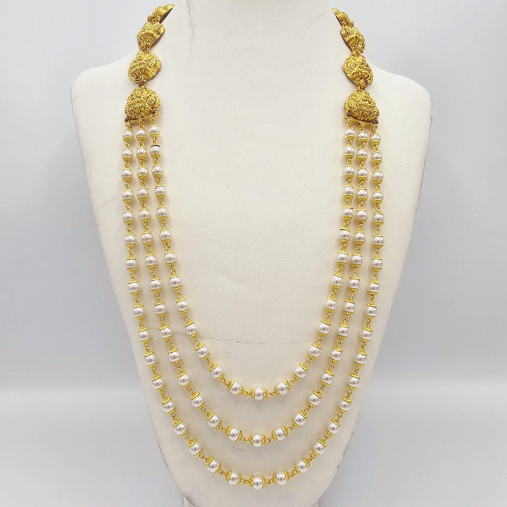3 layer nakshi necklace
