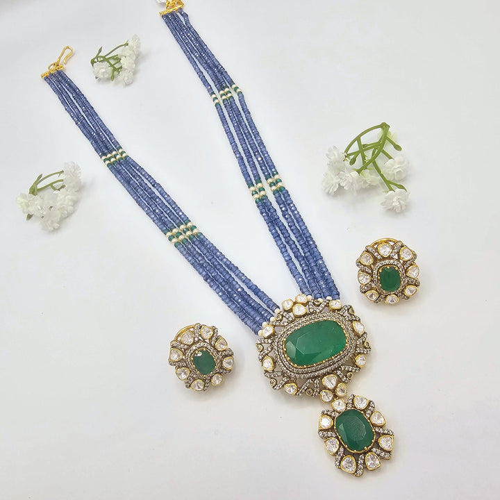 Tanzanite vICTORIAN necklace