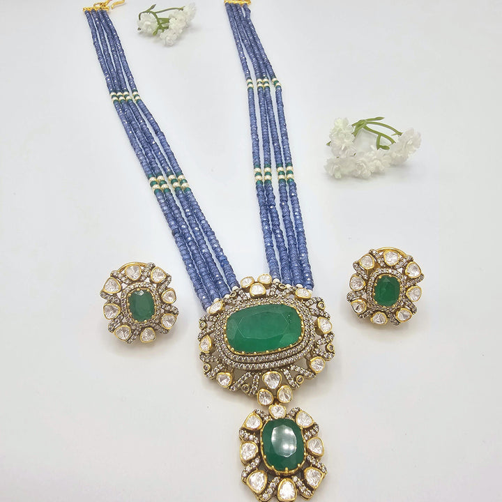 Tanzanite vICTORIAN necklace