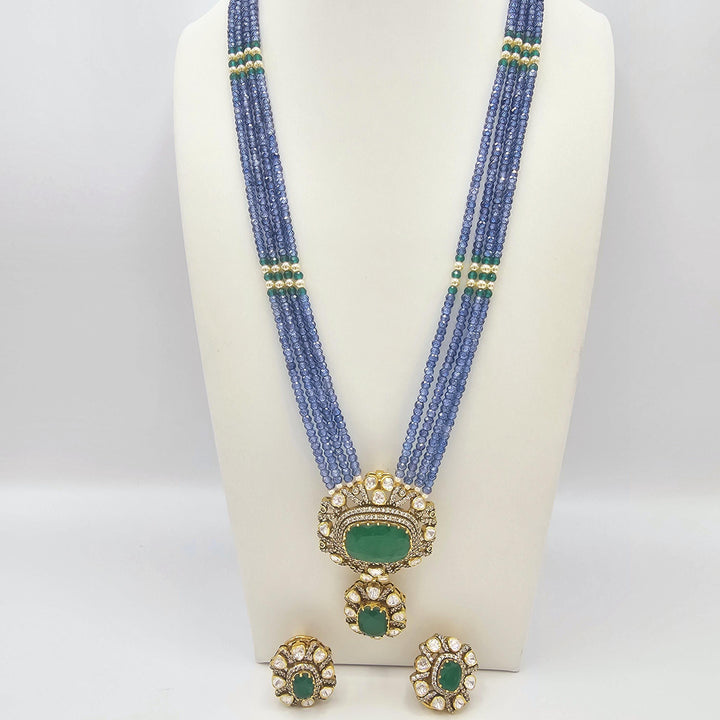 Tanzanite vICTORIAN necklace