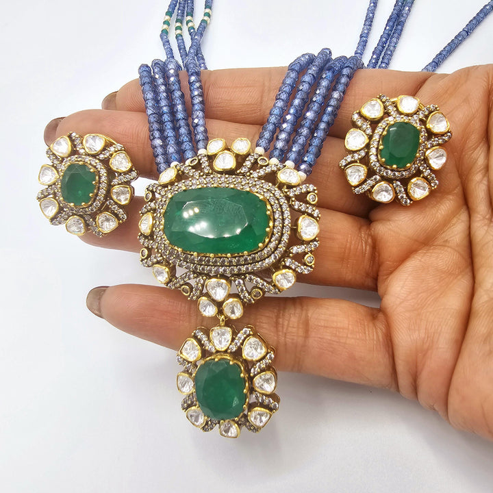 Tanzanite vICTORIAN necklace