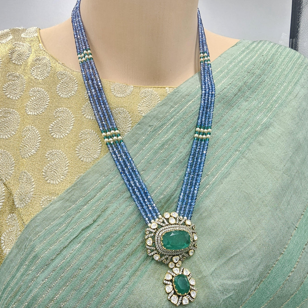 Tanzanite vICTORIAN necklace