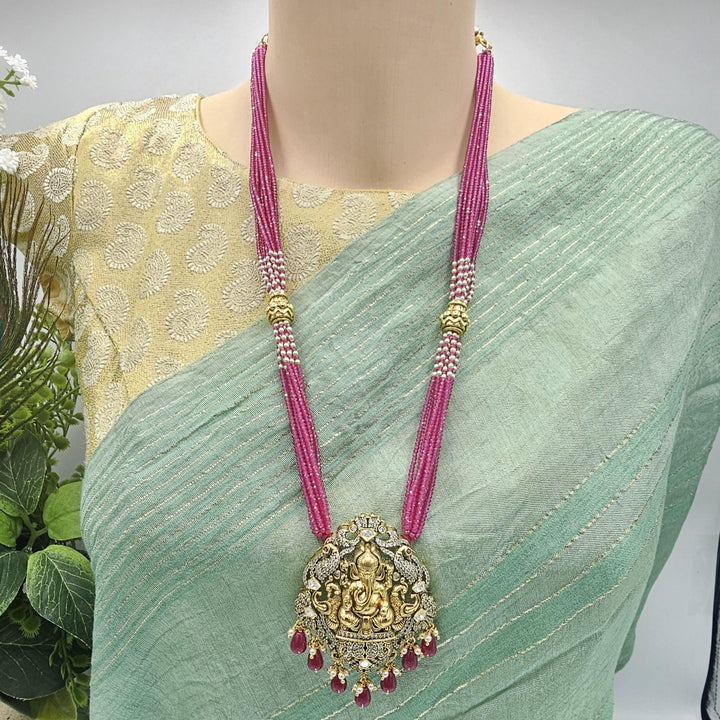 Victorian Moissanite necklace