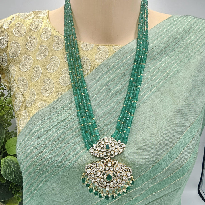 Victorian moissanite necklace