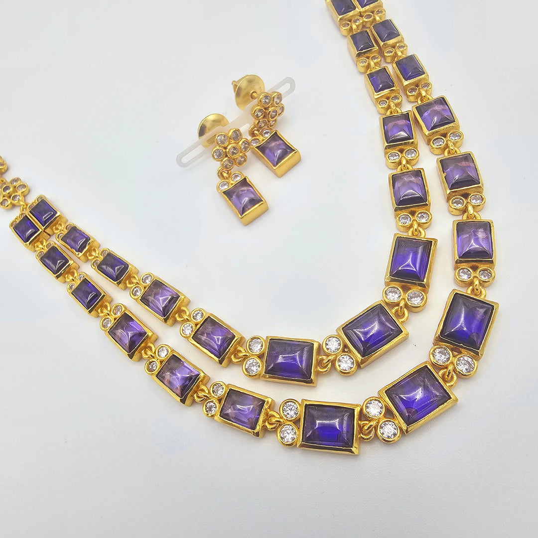 Silver Amethyst necklace