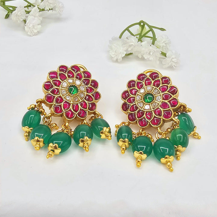 Partywear Silver earring