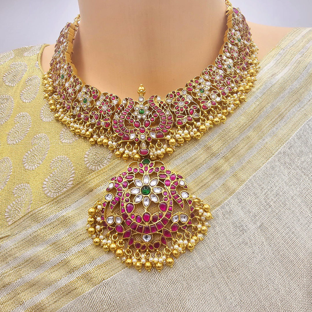 925 Kundan necklace