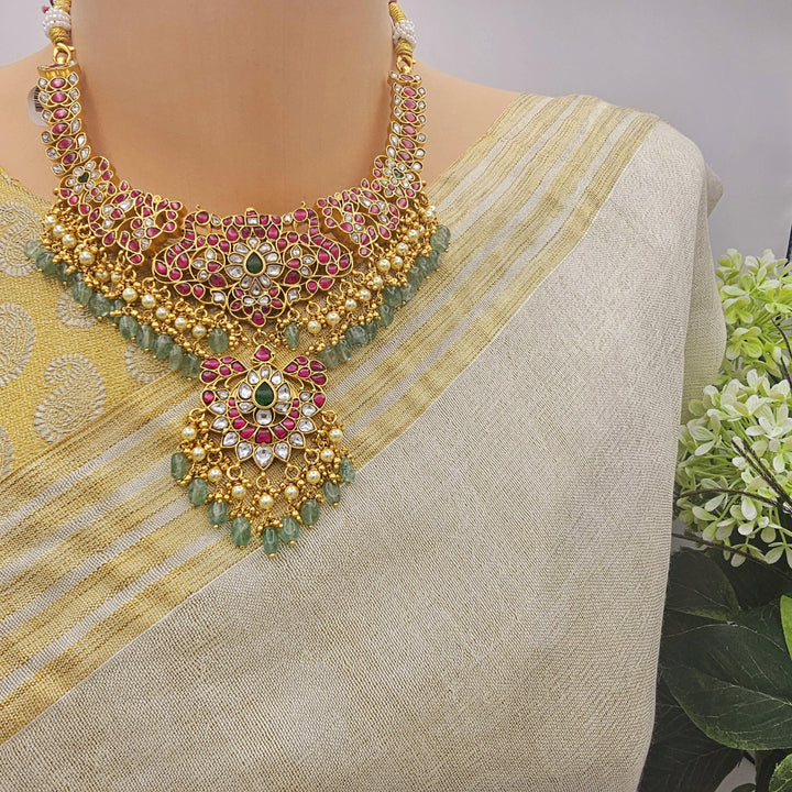 Short Kundan Necklace