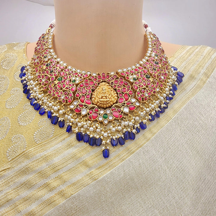 Bridal necklace Kundan set