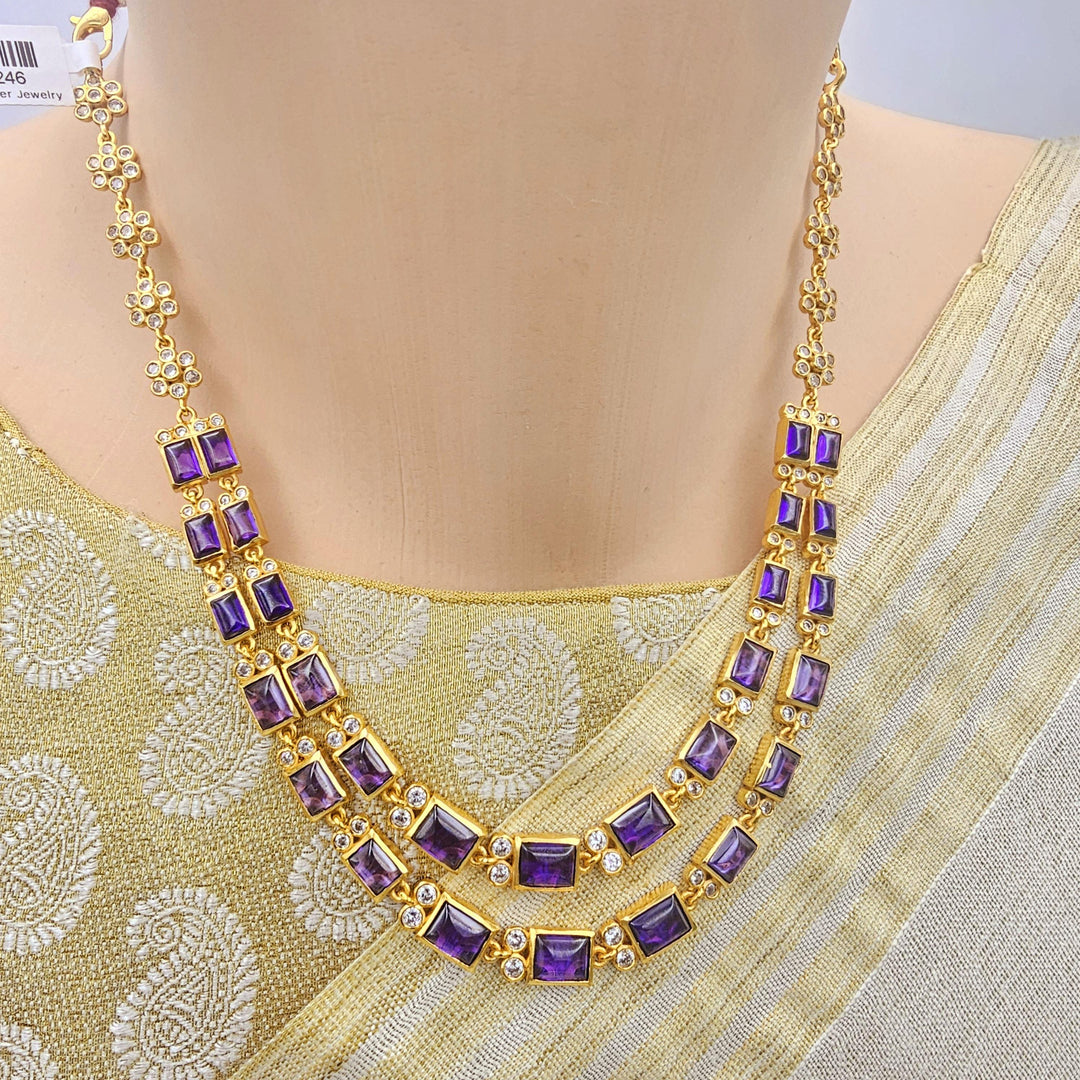 Silver Amethyst necklace