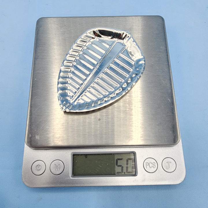 Silver small banana plate