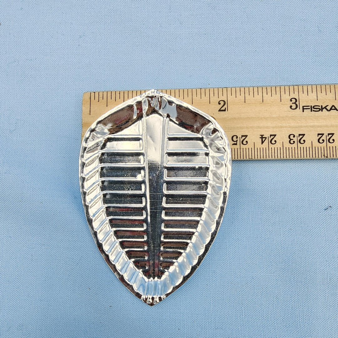 Silver small banana plate