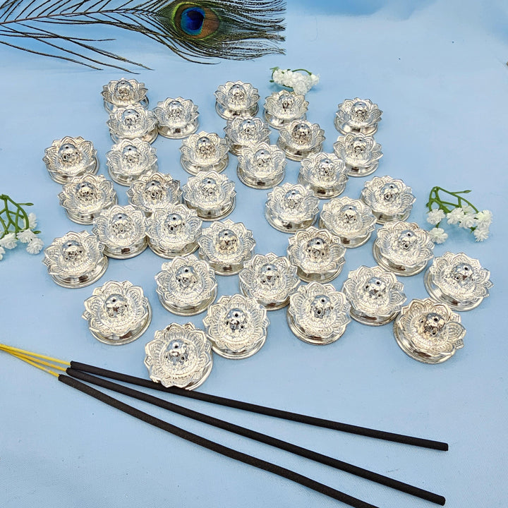 Silver Agarbatti stand