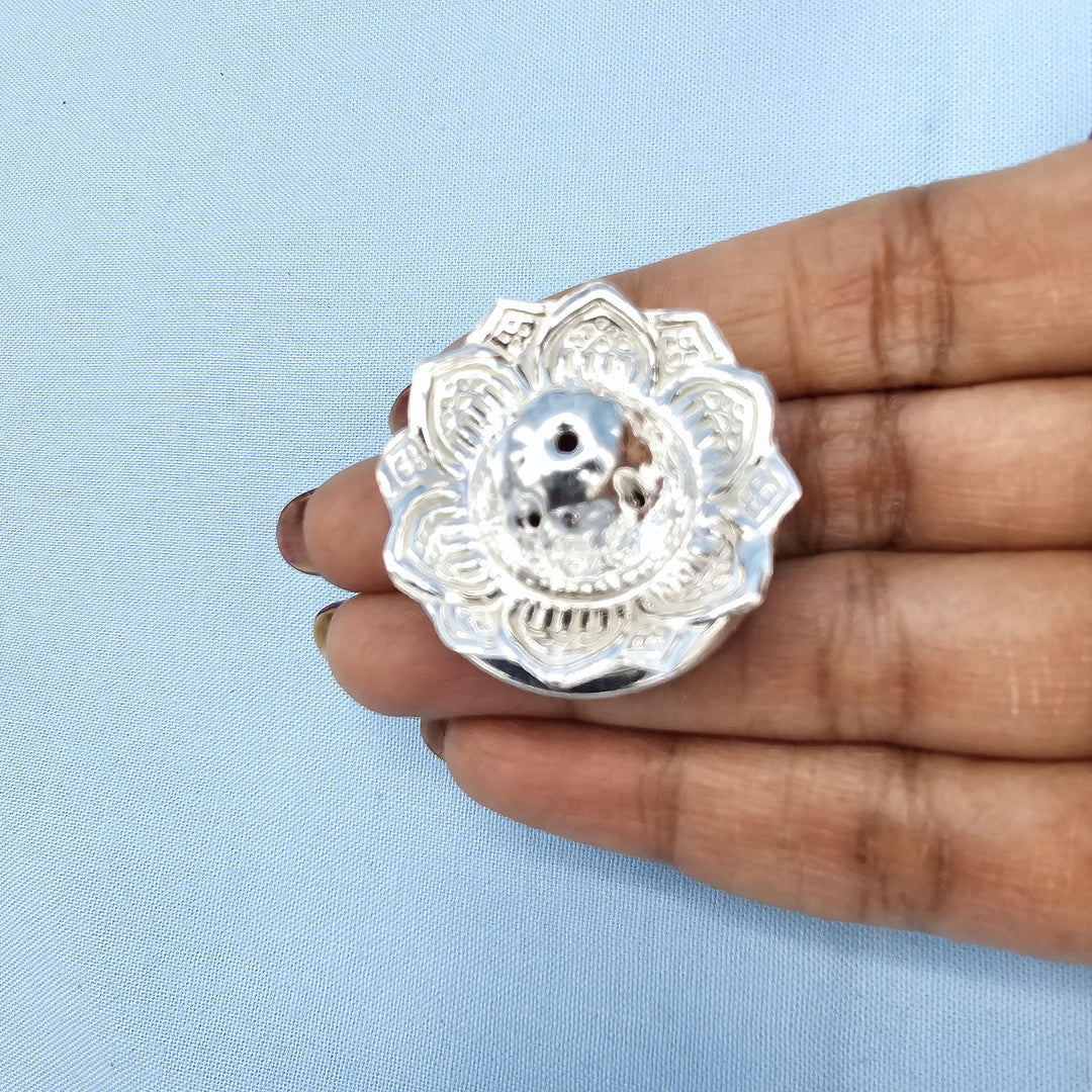 Silver Agarbatti stand