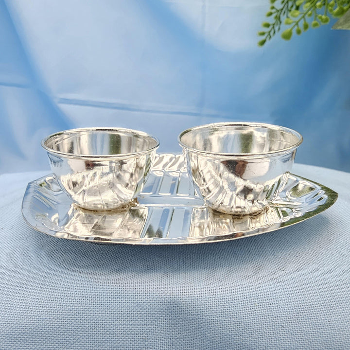 Silver Banana plant 2 bowls