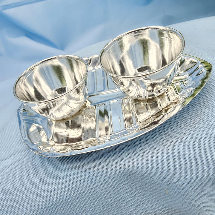 Silver Banana plant 2 bowls
