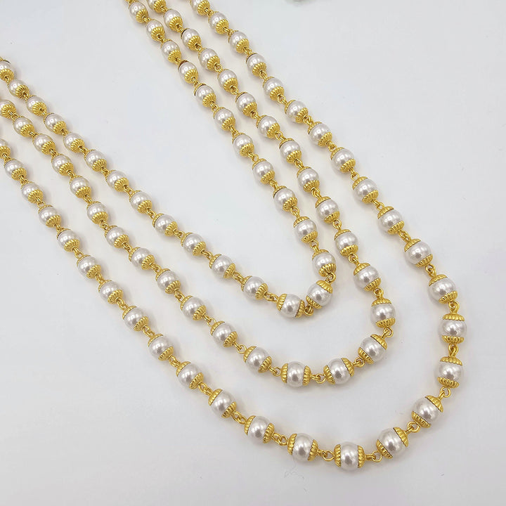3 layer nakshi necklace