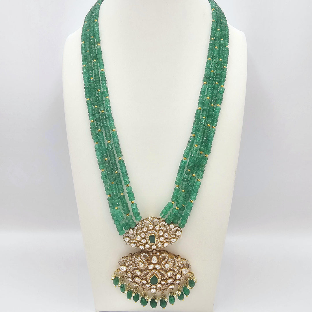 Victorian moissanite necklace