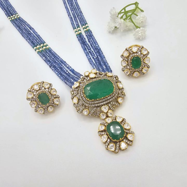 Tanzanite vICTORIAN necklace