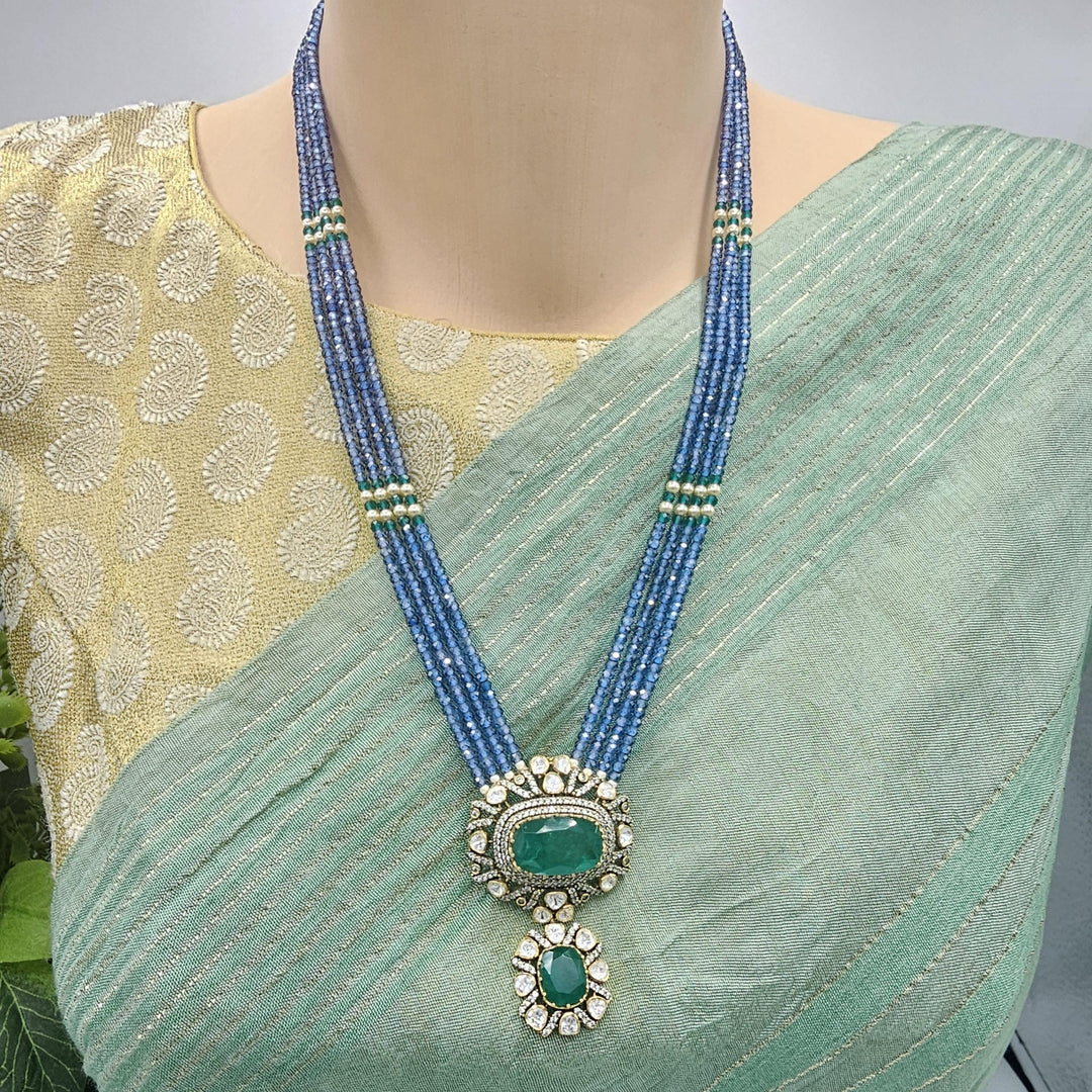 Tanzanite vICTORIAN necklace
