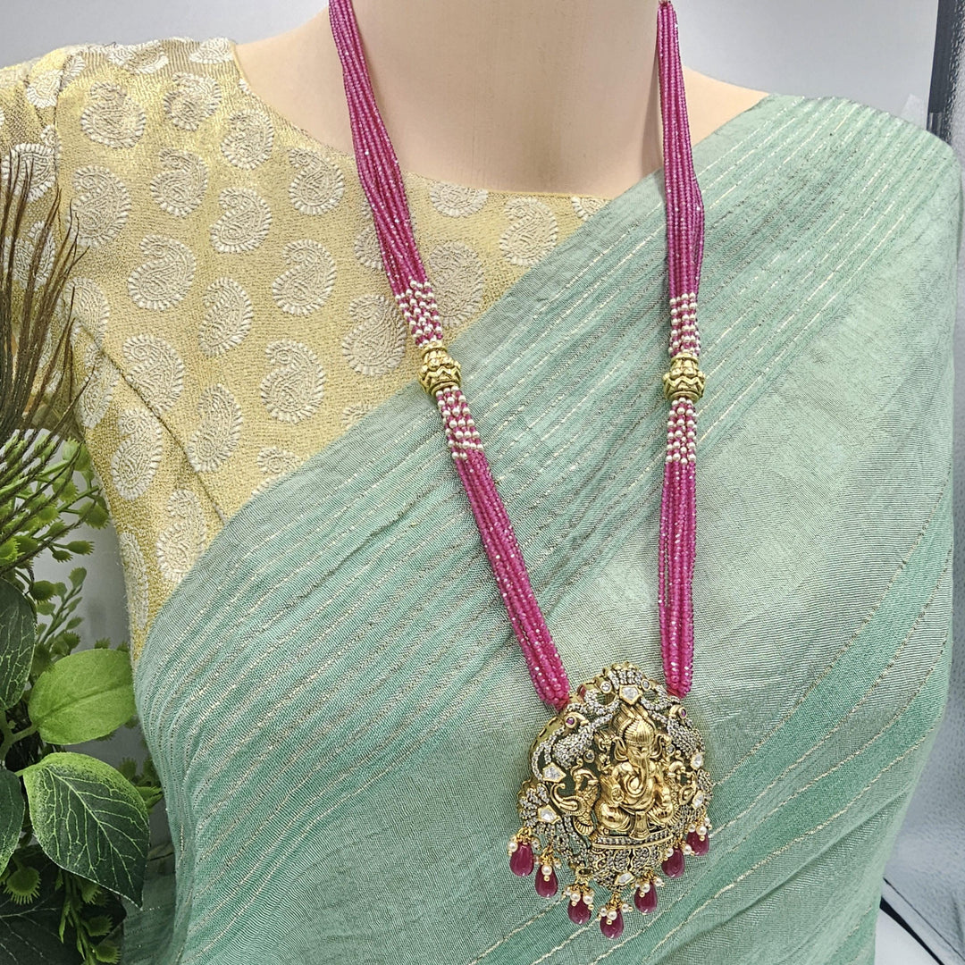 Victorian Moissanite necklace