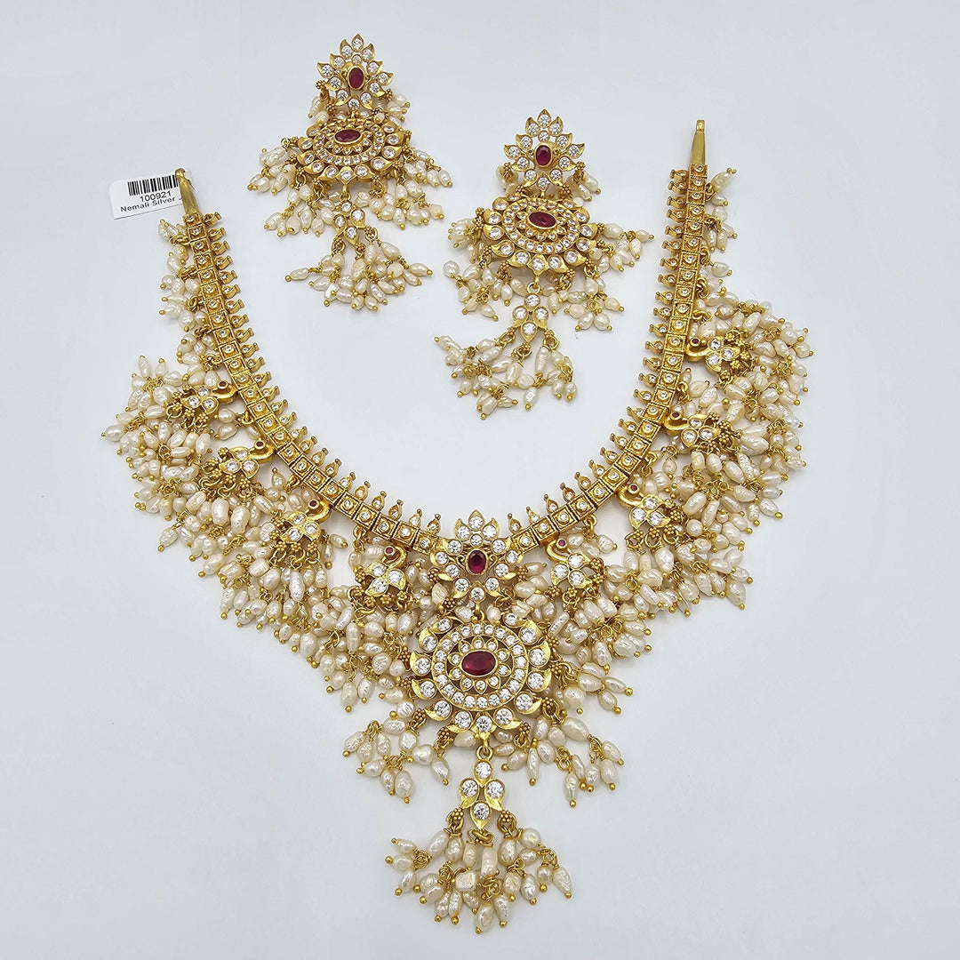 Silver guttapoosalu set