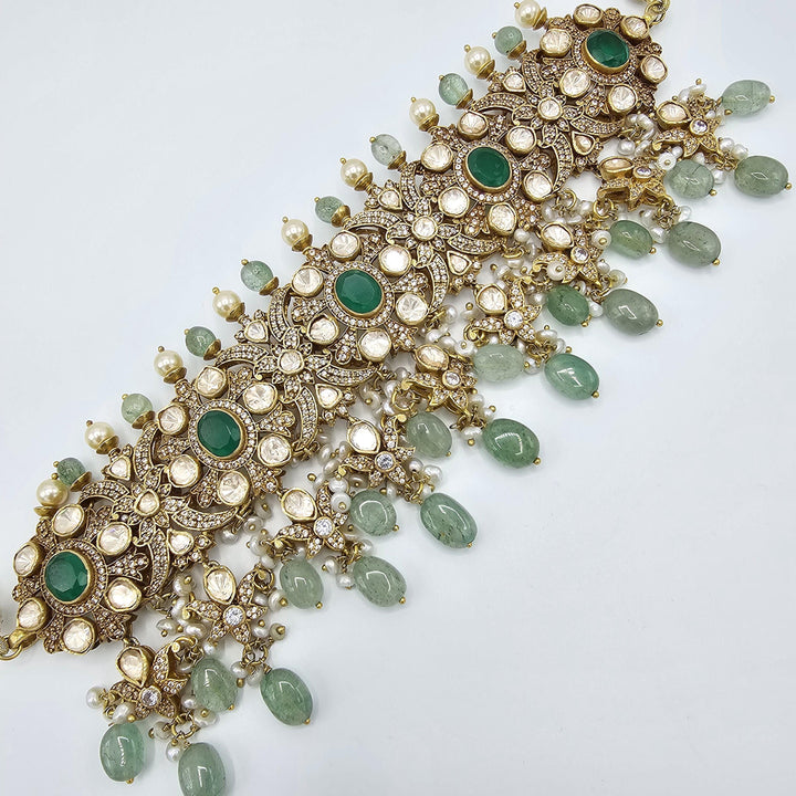 Silver victorian choker