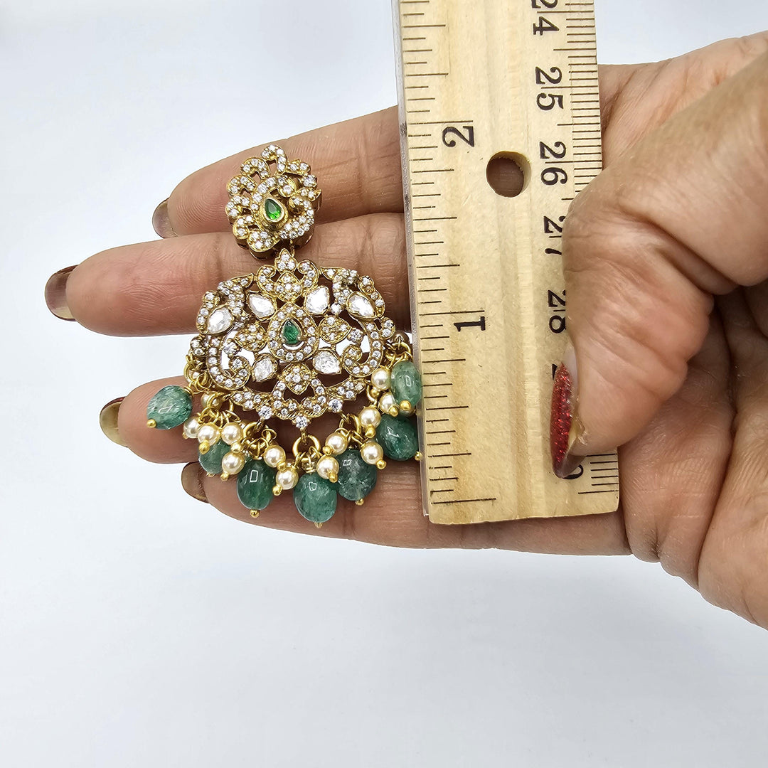 92.5 moissanite necklace set