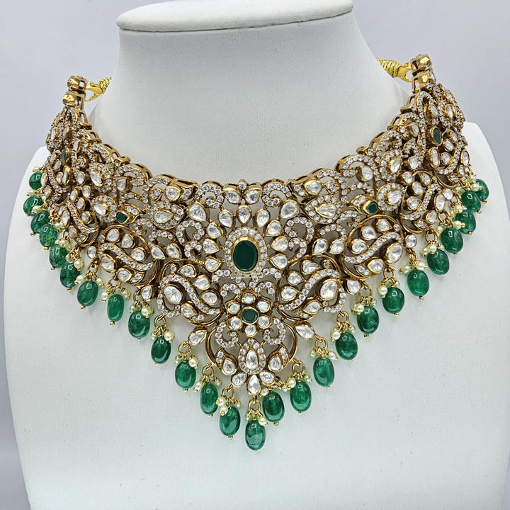 Victorian moissanite Choker