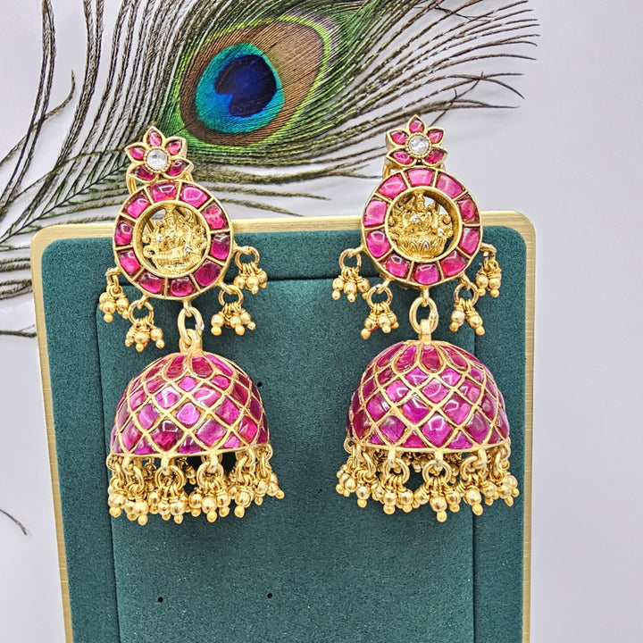 Silver Jadau Kundan