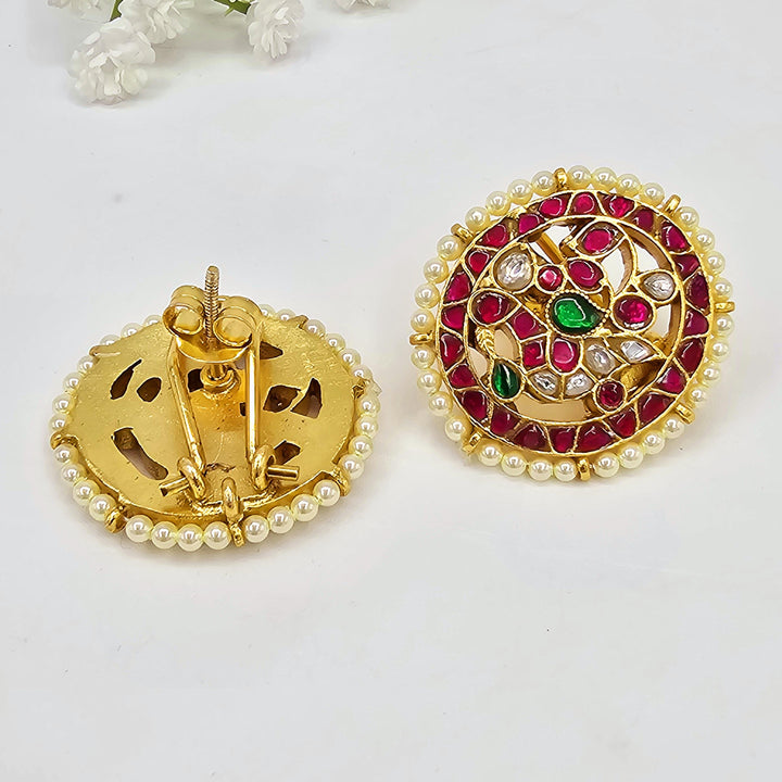 Jadau Kundan studs