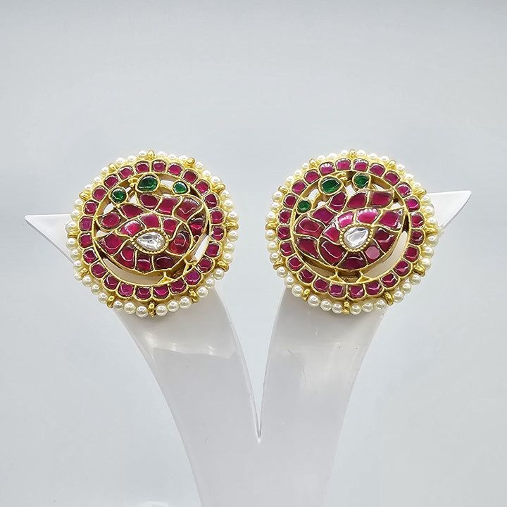 Kundan studs