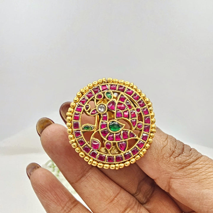 92.5 Silver kundan Studs,
