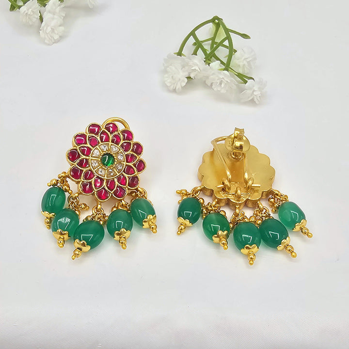 Partywear Silver earring
