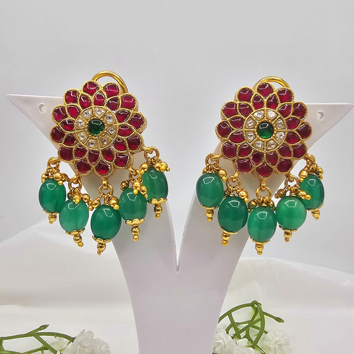 Partywear Silver earring