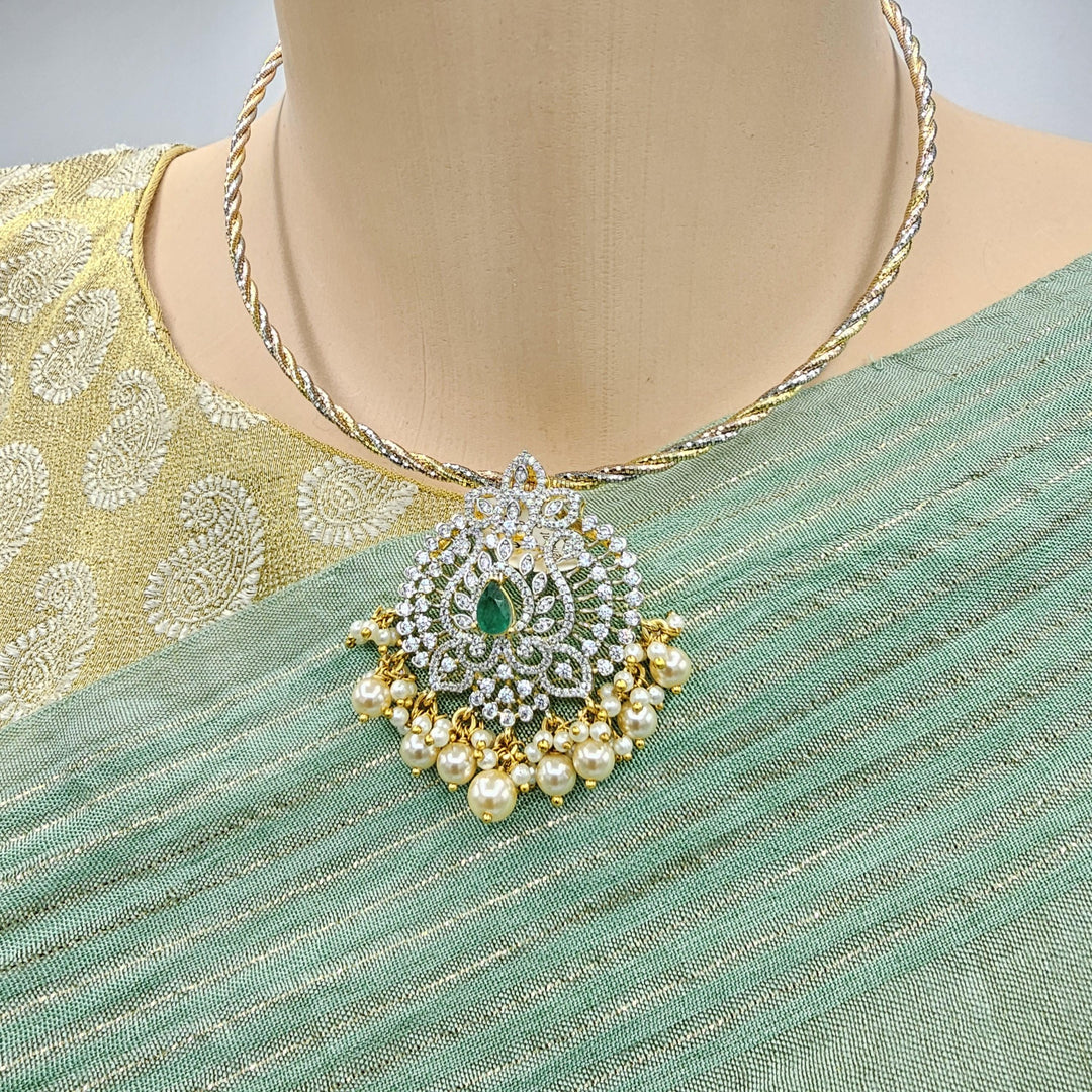925 Diamond Rep pendant