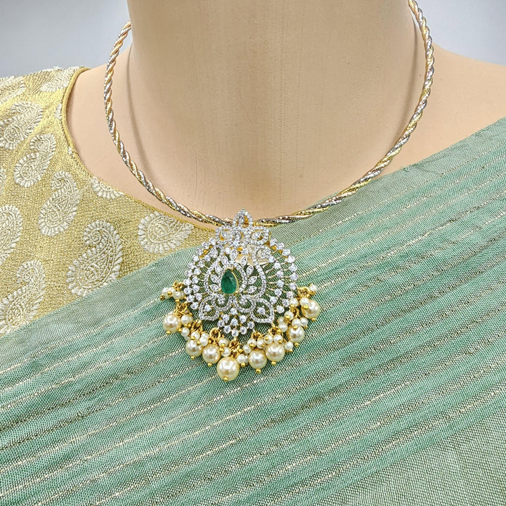 925 Diamond Rep pendant