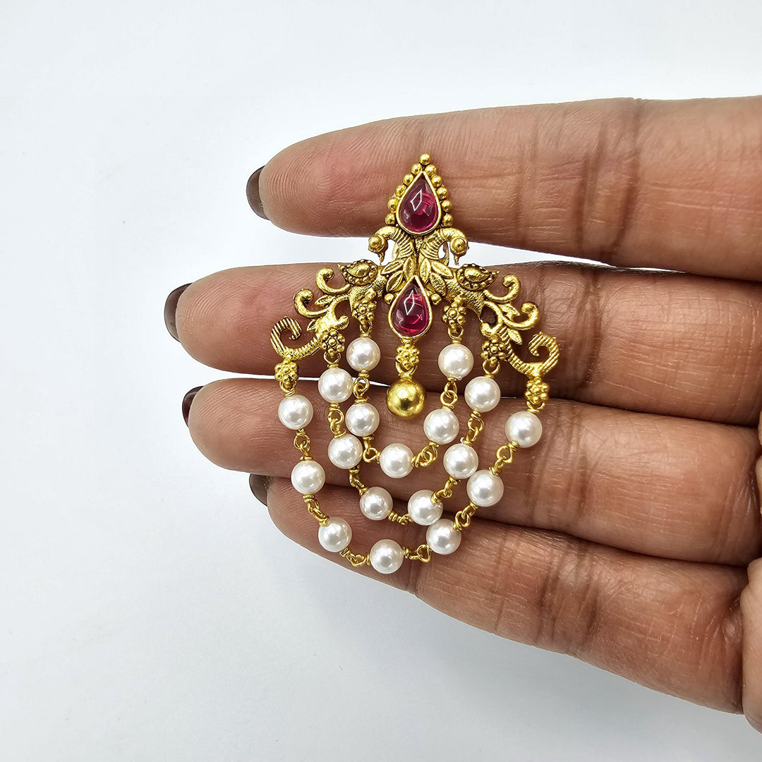 Pearl layer Pendant set