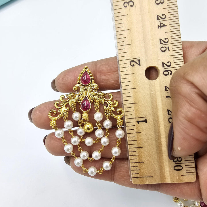 Pearl layer Pendant set