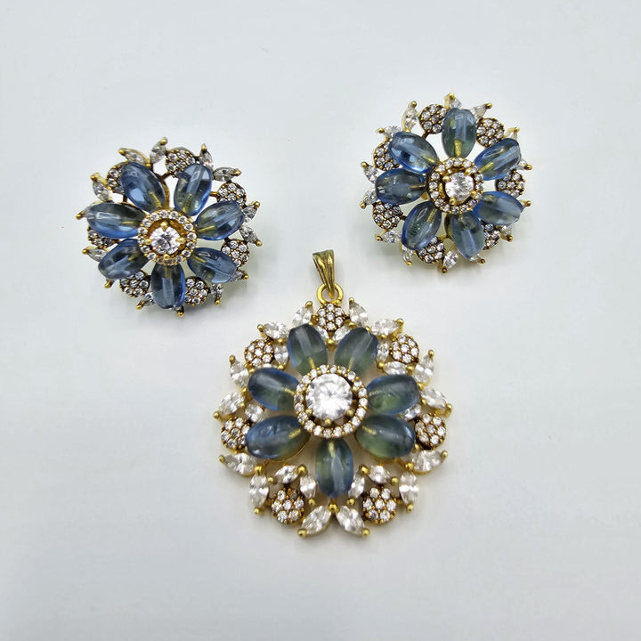 tANZANITE Pendant set