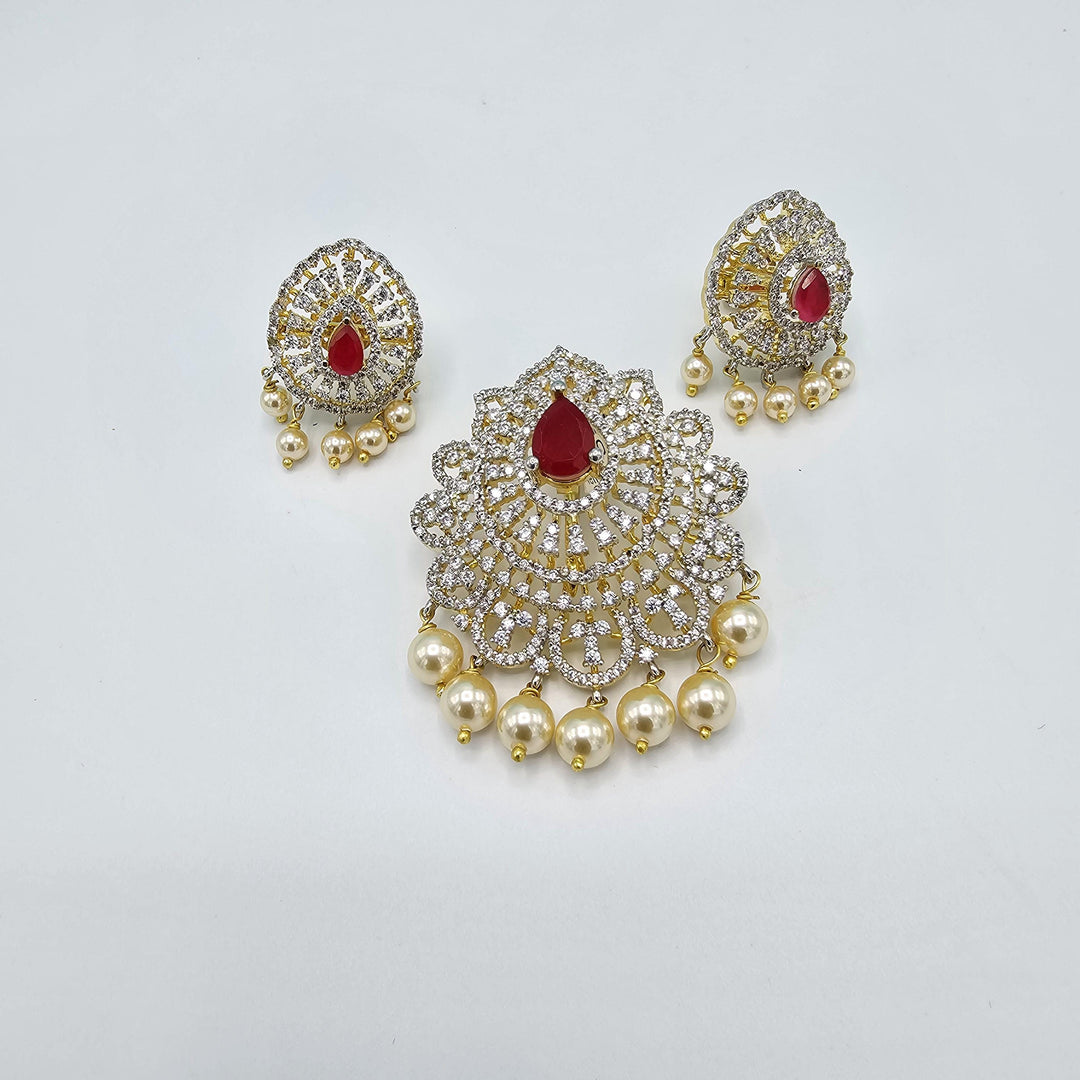 Diamond Pendant set