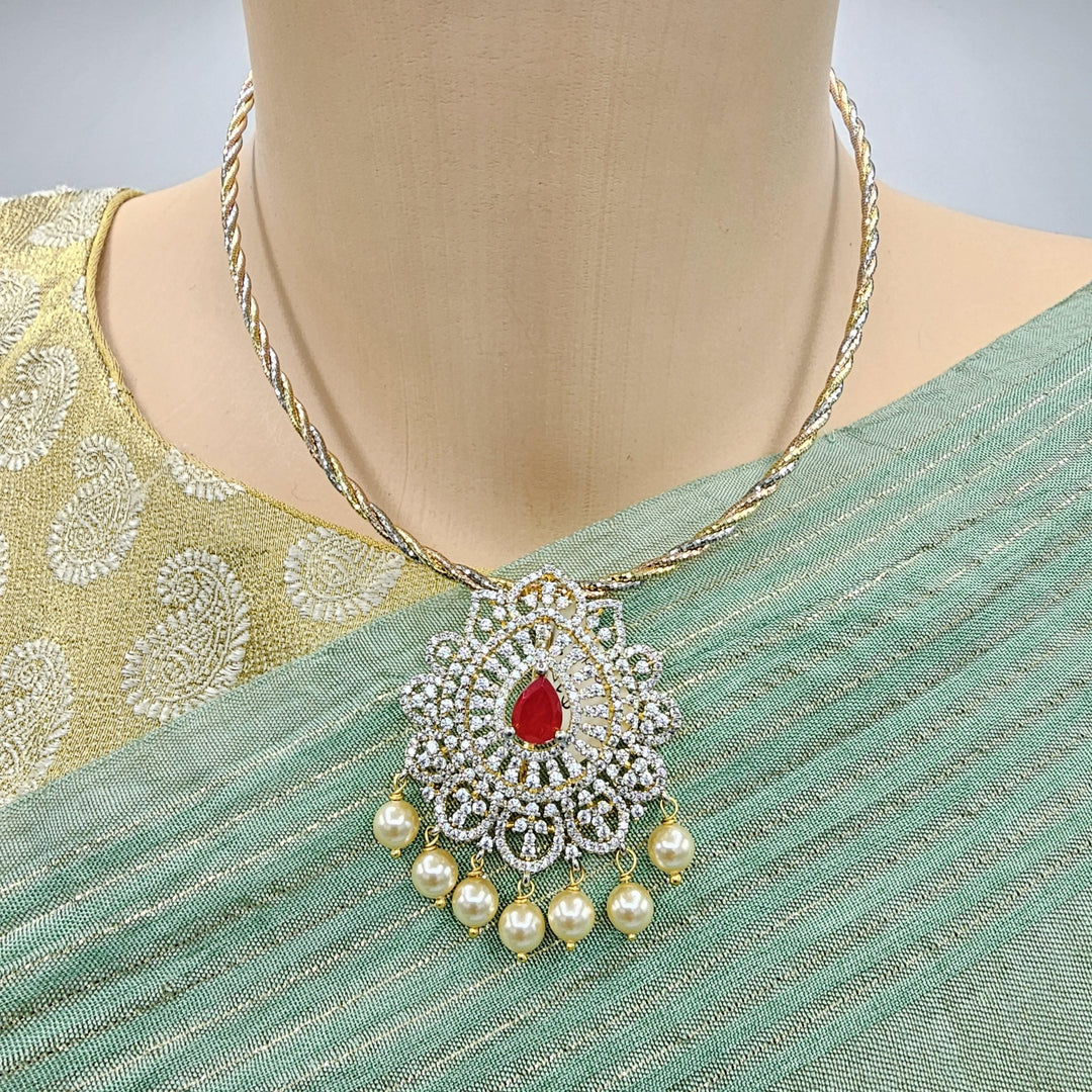 Diamond Pendant set