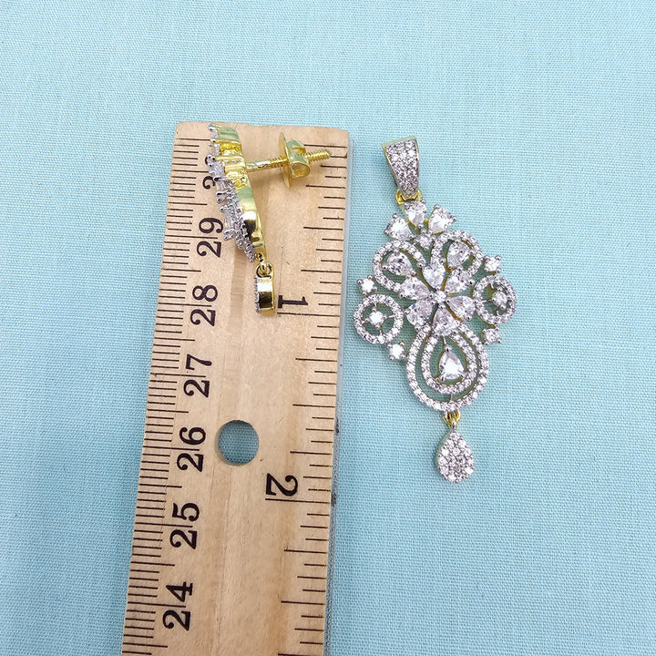 92.5 CZs pendants set