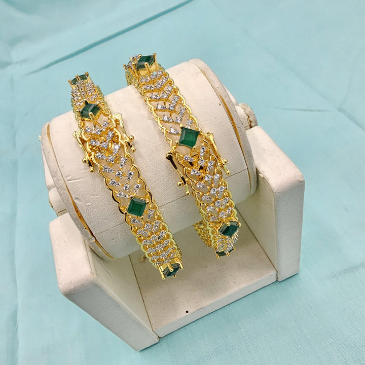 92.5 Diamond Bangle set