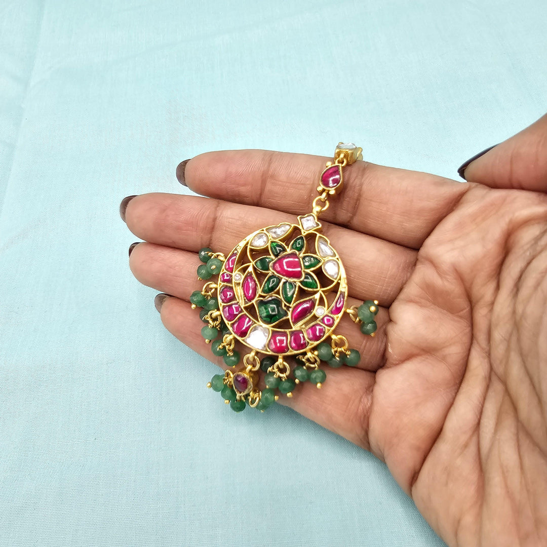 92.5 Kundan Bridal tikka
