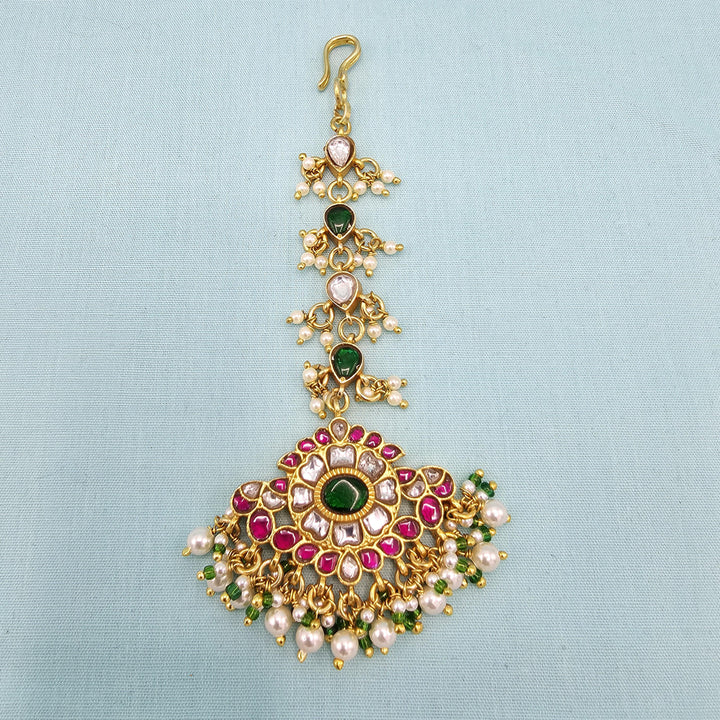 multi Kundan Tikka