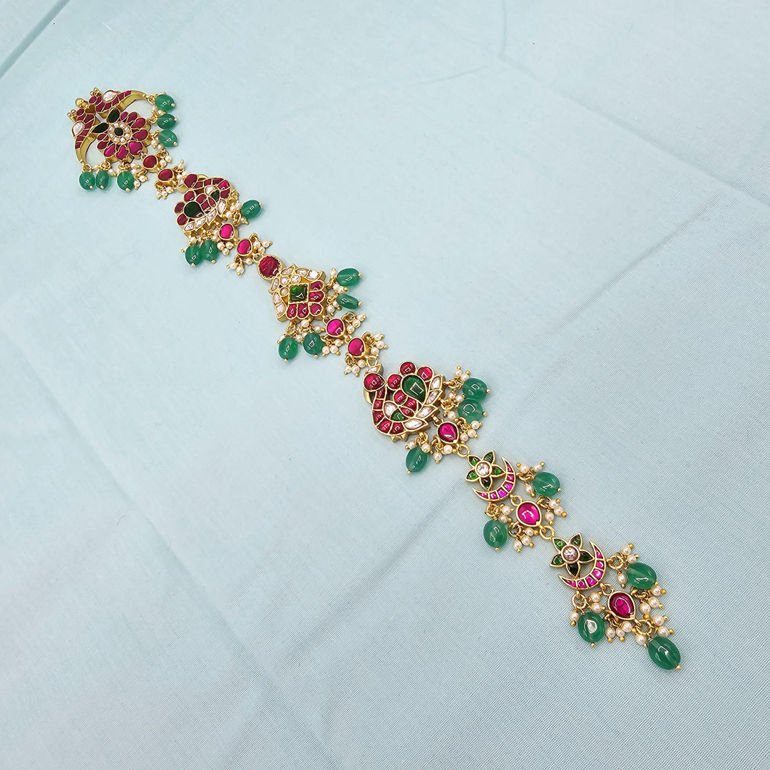 Silver Kundan JADA