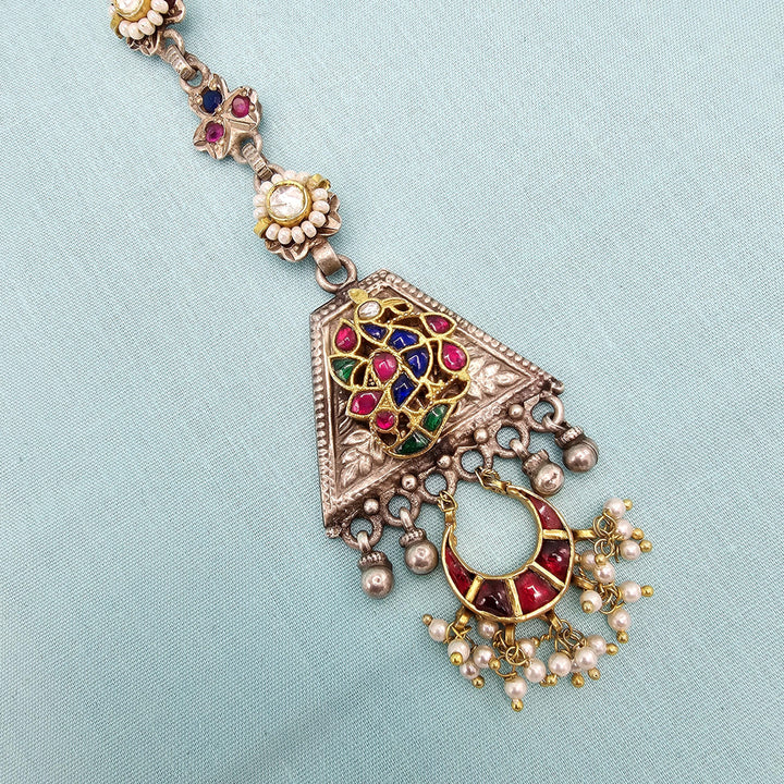 Dual tone Fusion Kundan